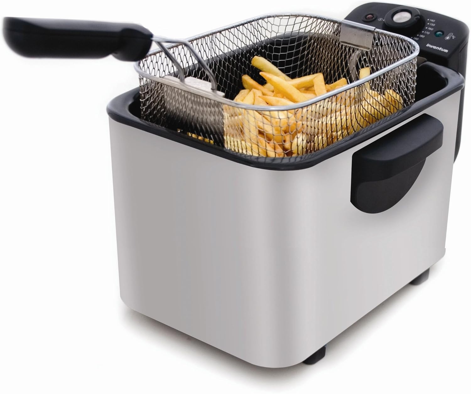 Inventum GF535 Cool-Zone Fryer, Negro, Plata, 3000 W - Freidora: Amazon.es: Hogar