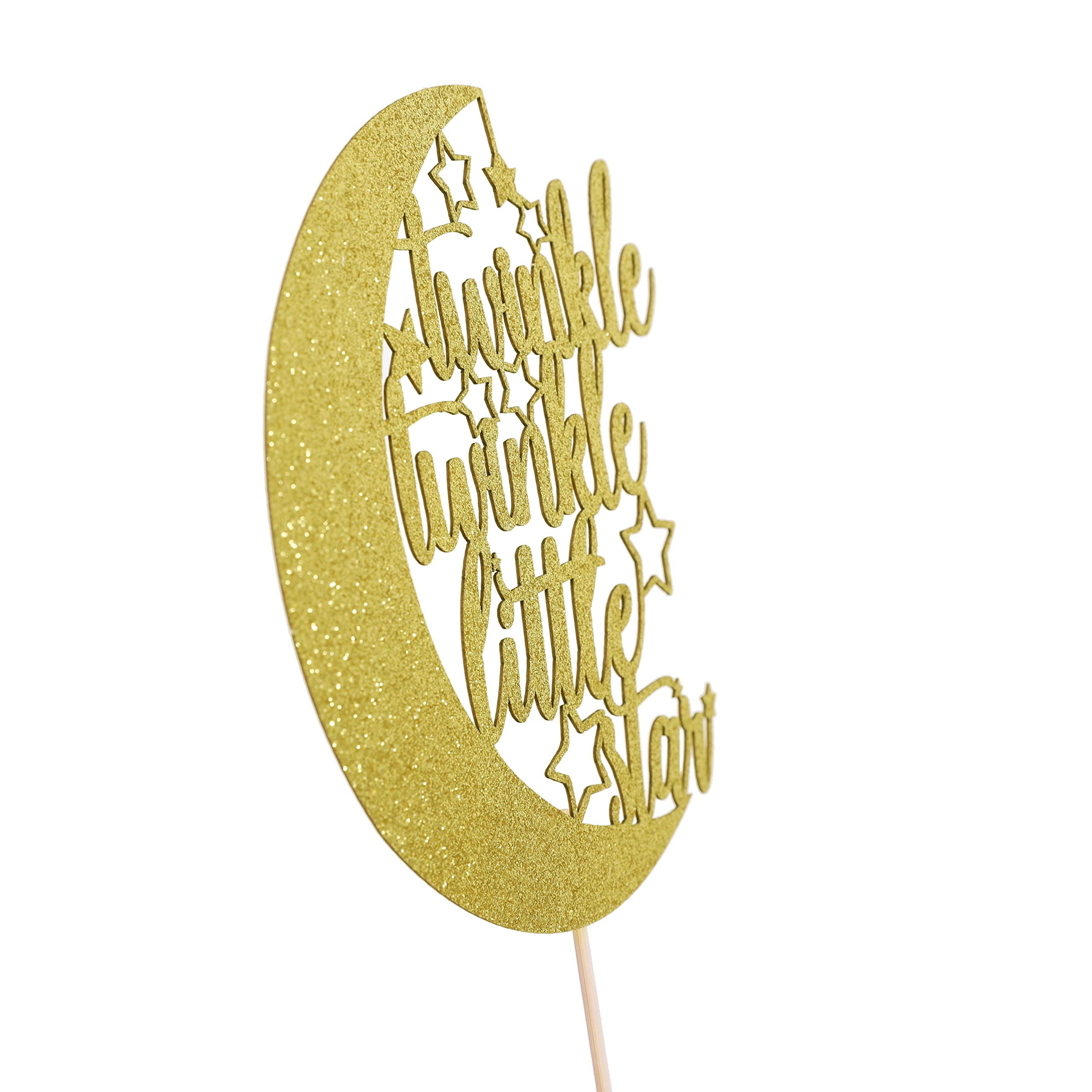 Mua Twinkle Twinkle Little Star Cake Topper - Gold Glitter Moon and ...