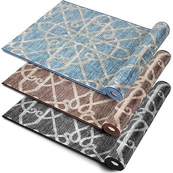 Teppichläufer Navelli | Ornamente im Retro Look | viele Größen | moderner Teppich Läufer für Flur, Küche, Schlafzimmer | Nied