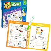 Educational Insights Hot Dots Let's Learn First Grade Reading Workbook | 1st Grade Reading Workbooks for Children Ages 6-7, Homeschool Essentials and Summer Learning Tools, Includes Interactive Pen