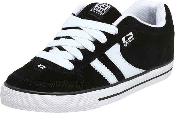 Globe Men�s Encore Skate Shoe,Black/White,12 M