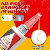 GleamGlee Plastic Super Glue 35g Heavy Duty CA Glue for Plastic Repairs view 6