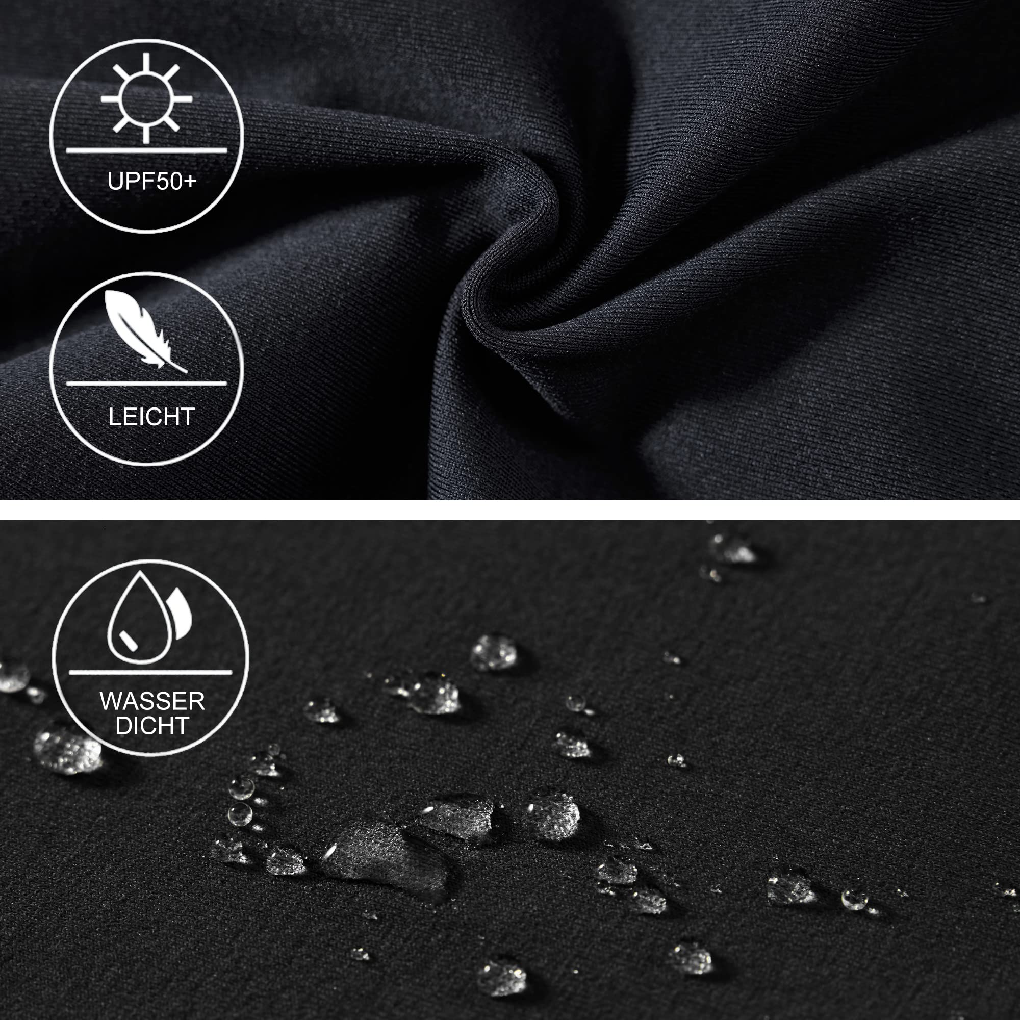 BAYGE Damen Bootcut Yogahose Hohe Taille Wasserdicht Blickdicht Bauchkontrolle Slim Fit Leggings Sporthose Schlaghose Sweathose Fitnesshose mit Taschen, Schwarz, M 3