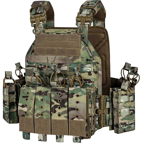 Gilet Tactique Emerson JPC 2.0 Plate Carrier - Dégagement Rapide, MOLLE, Nylon, Neuf