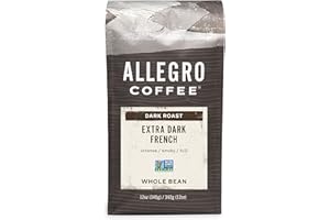 Allegro Coffee Extra Dark French Whole Bean Coffee, 12 oz