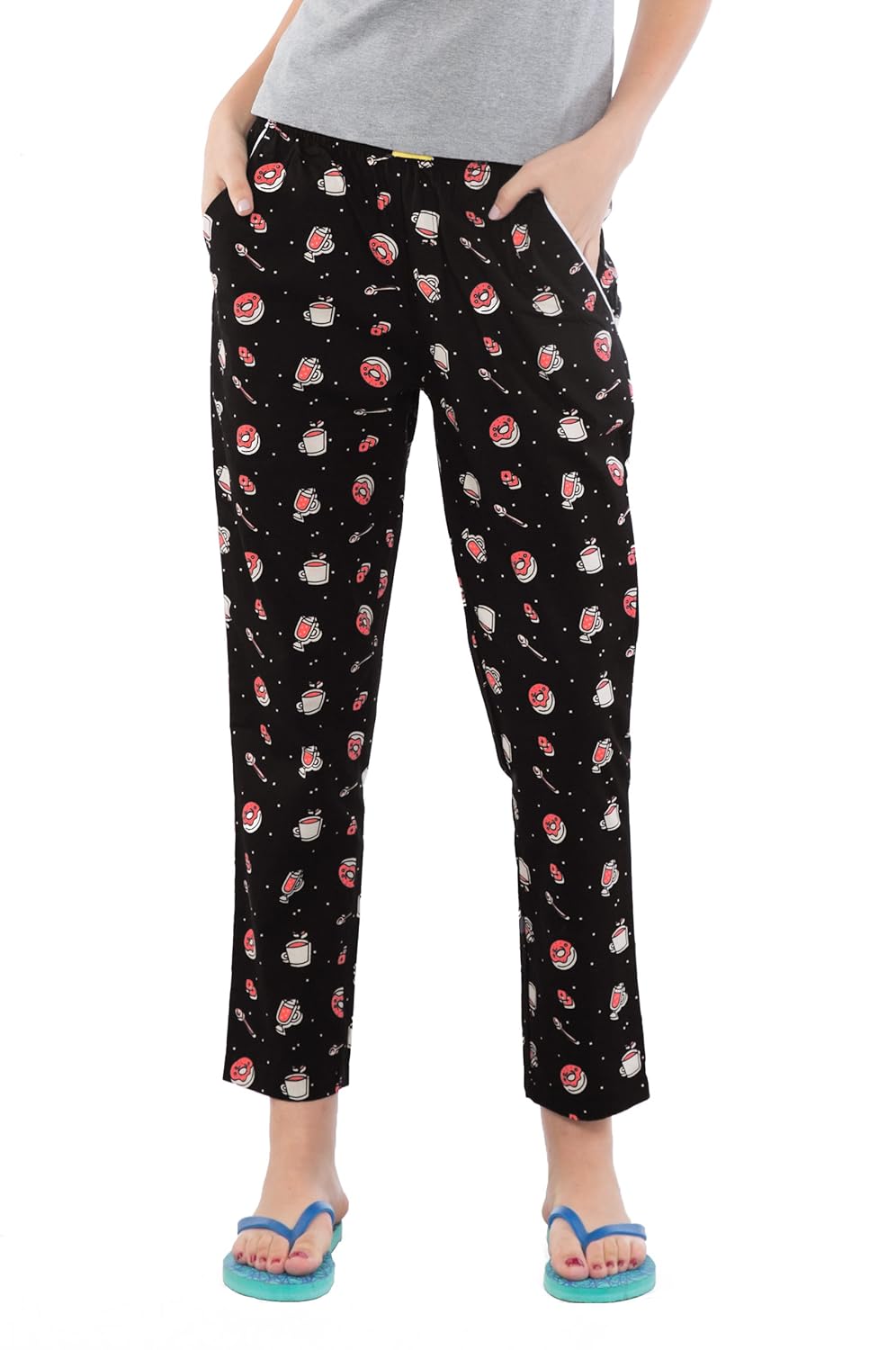 bewakoof women's printed pyjamas
