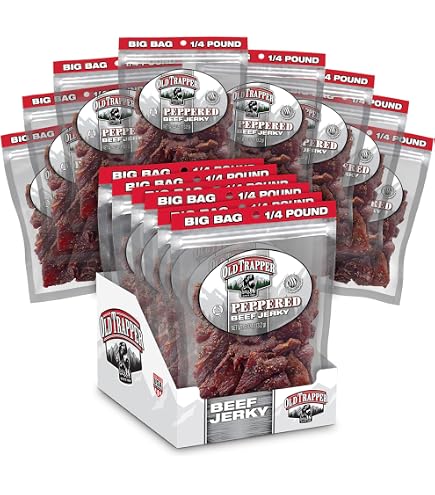 Peppered Beef Jerky | Flavor Profile | Old Trapper Beef Jerky