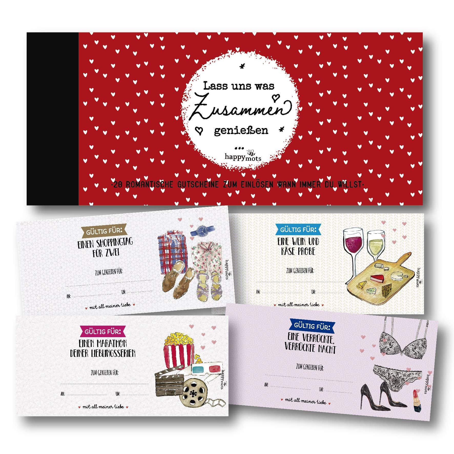 20 Romantische Gutscheine Zum Hergeben - Lass Uns Was Zusammen Genießen - HappyMots