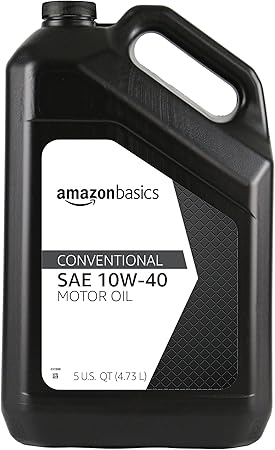 Amazonbasics Conventional Motor Oil 10w 40 5 Quart Amazon Com Mx Automotriz Y Motocicletas