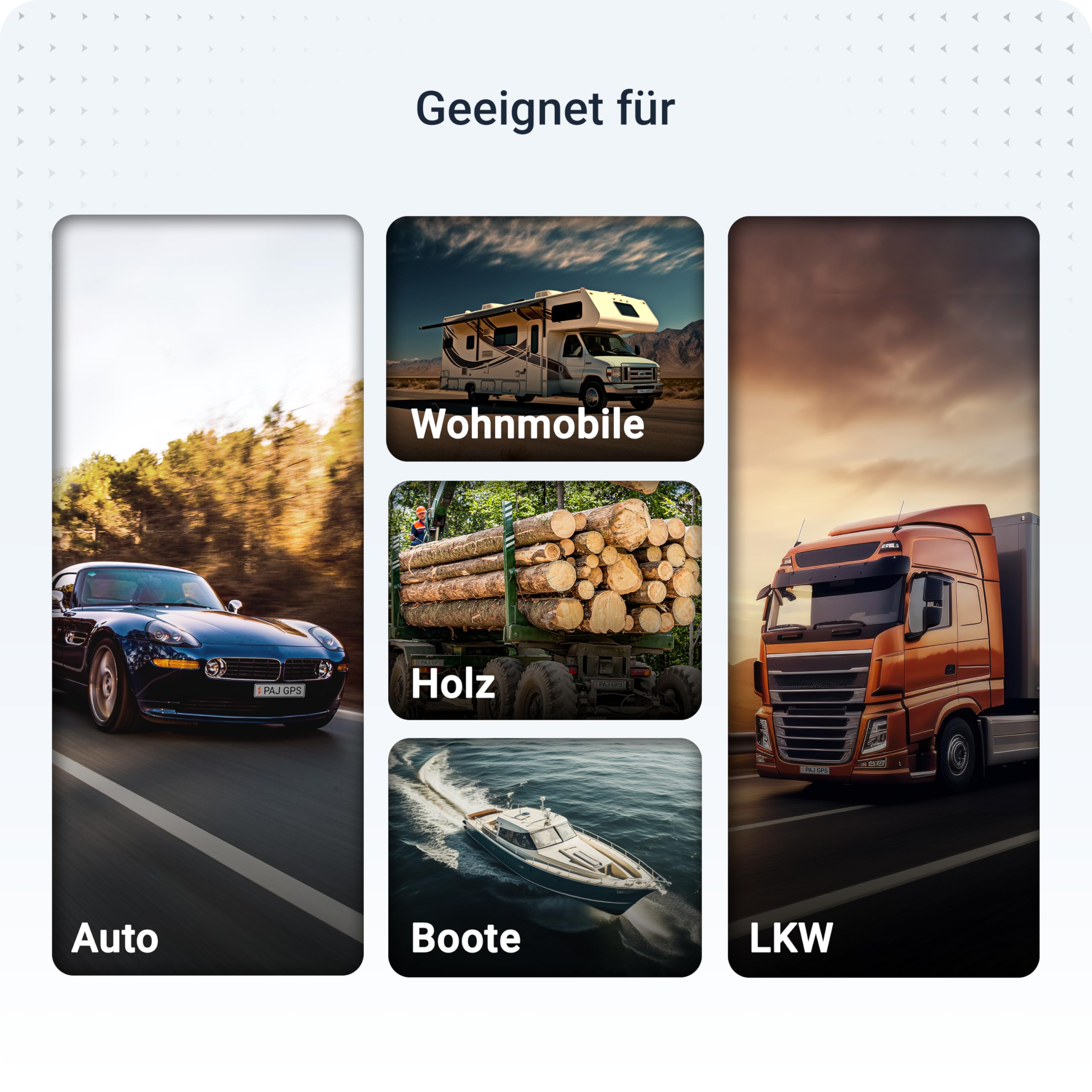 PAJ GPS - Power Finder 4G magnetischer Langzeit GPS-Tracker, Echtzeitortung für Oldtimer, Auto, Fahrzeuge, Boote, Anhänger, LKWs etc, bis zu 90 Tage ohne Aufladen, Alarmbenachrichtigungen per App 7