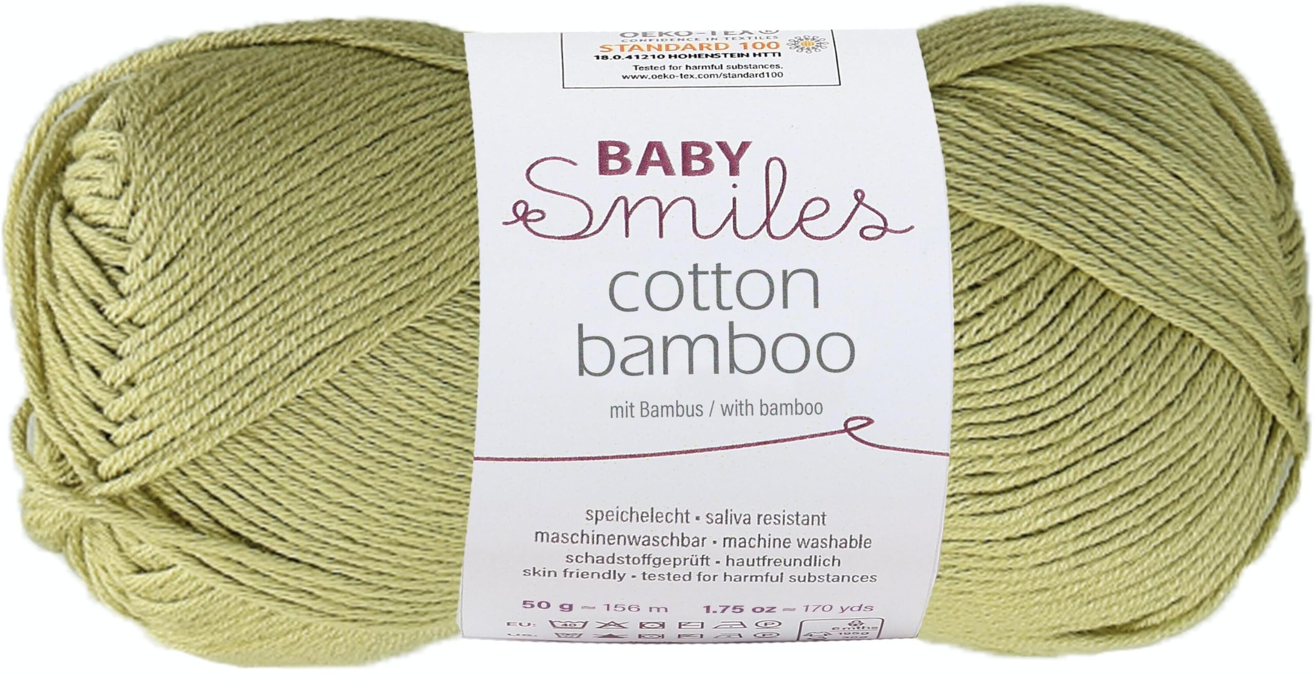 Schachenmayr Baby Smiles Cotton Bamboo, 50 g Grasshopper Hand Knitting Yarn