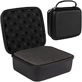 Protective Hard Case With Customizable Foam - Lightweight Hard Shell Case for Electronics, Cosmetic, Makeup & More - EVA Protection (7.5" x 6.5" x 3.75")