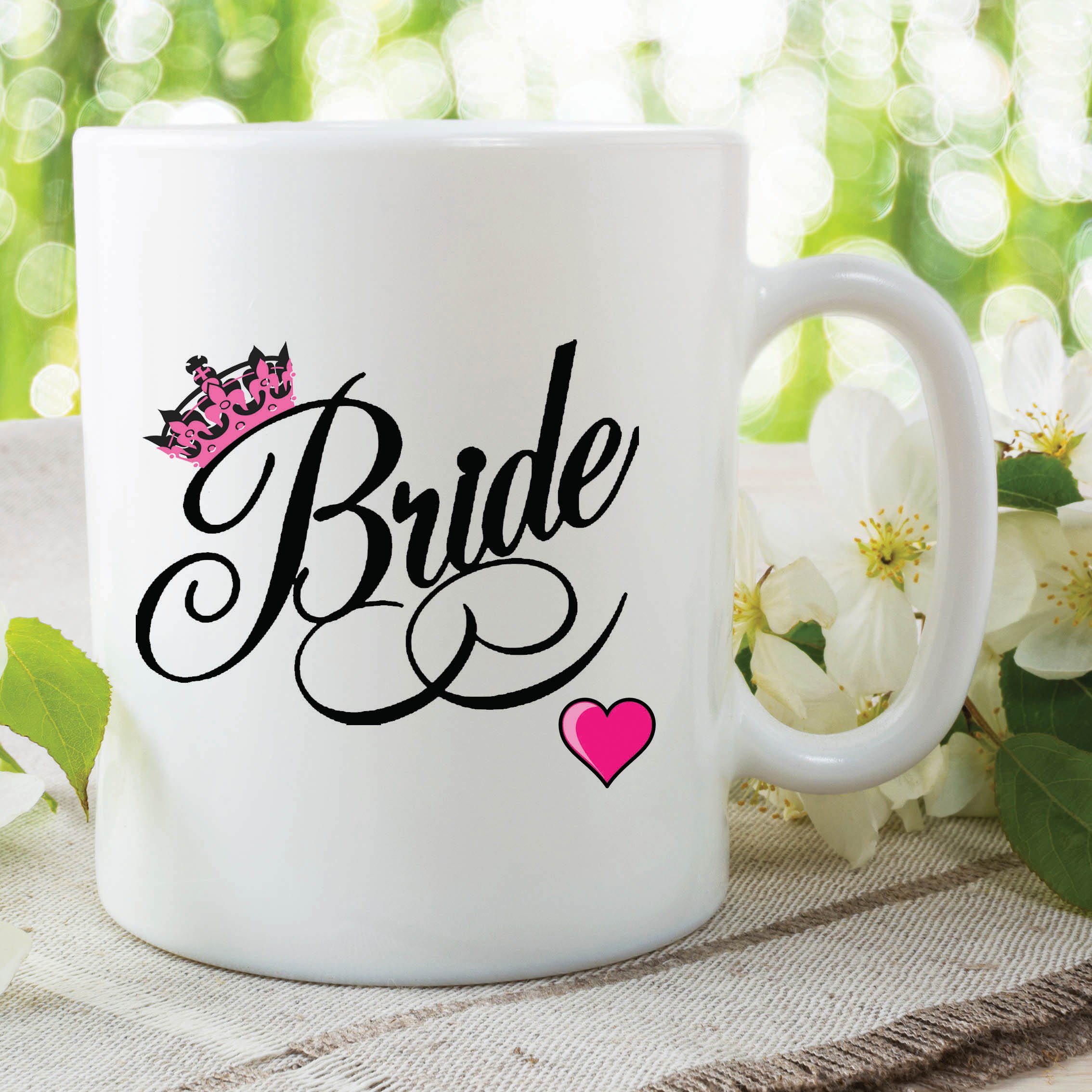 Bride Mug Wedding Gift Present Ceramic Printed Mug Cup Hen Doo Mug WSDMUG475