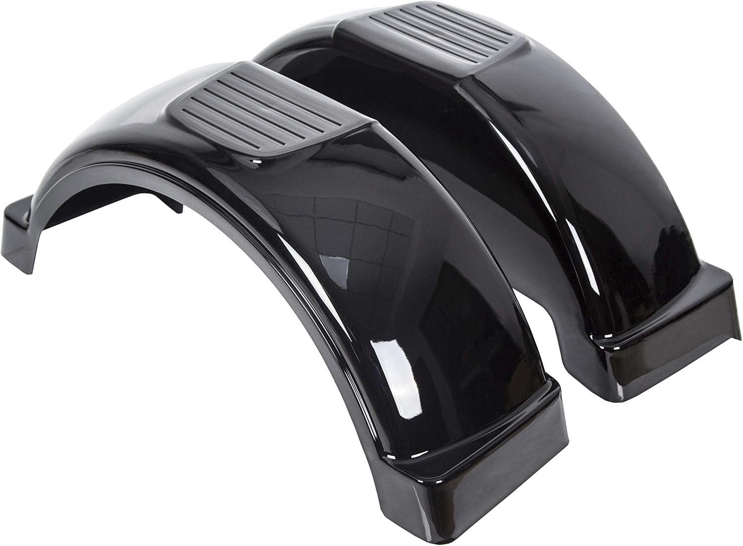 ECOTRIC Polyethylene Trailer Fenders Fits Singleaxle