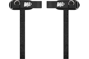 Ekko Weight Lifting Straps With Cuffed D Ring, Wrist Support for Men, Heavy Duty Thick Comfortable Lifting Straps, Secure Fit