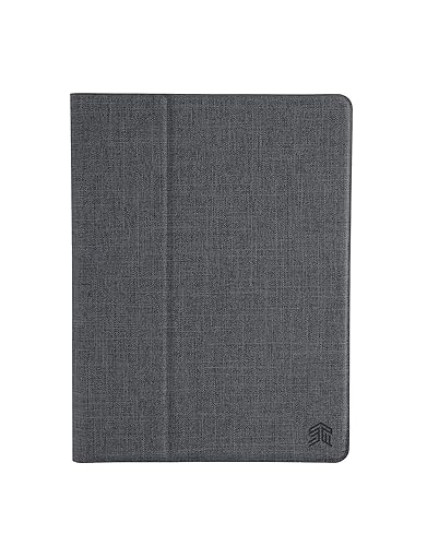 STM Atlas Slim Folio Case for iPad Pro 3rd Gen Charcoal