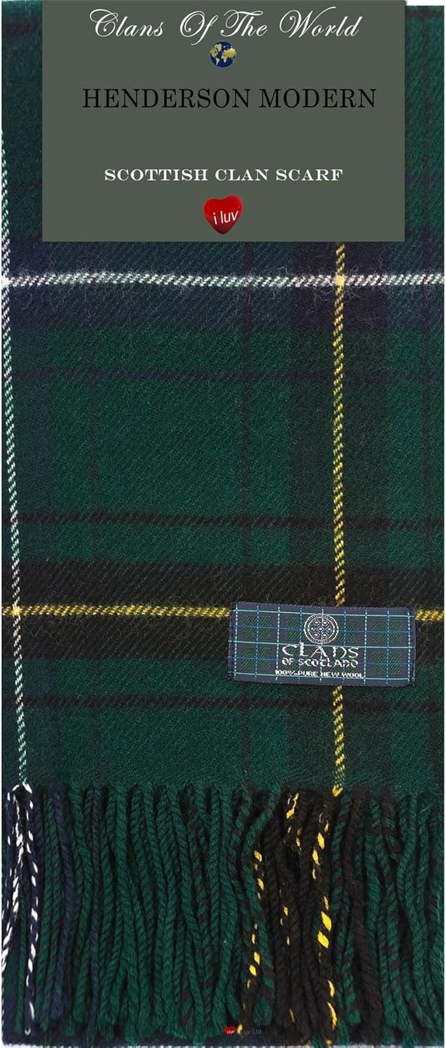 henderson tartan scarf