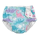 i Play Girls Reusable Absorbent Baby Swim Diapers