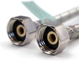 Xcel Home 2x M10 10mm x 1/2 BSP 100mm Flexible Tap Connector Pipes view 5