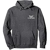 Cattle Creek Original White Logo Graphic Pullover Hoodie