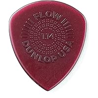 Dunlop 541P125 Flow Nylon 1.25mm Plectrum 12-Pack