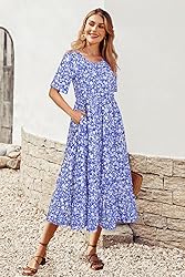 STYLEWORD Women's Summer 2025 Casual Short Sleeve