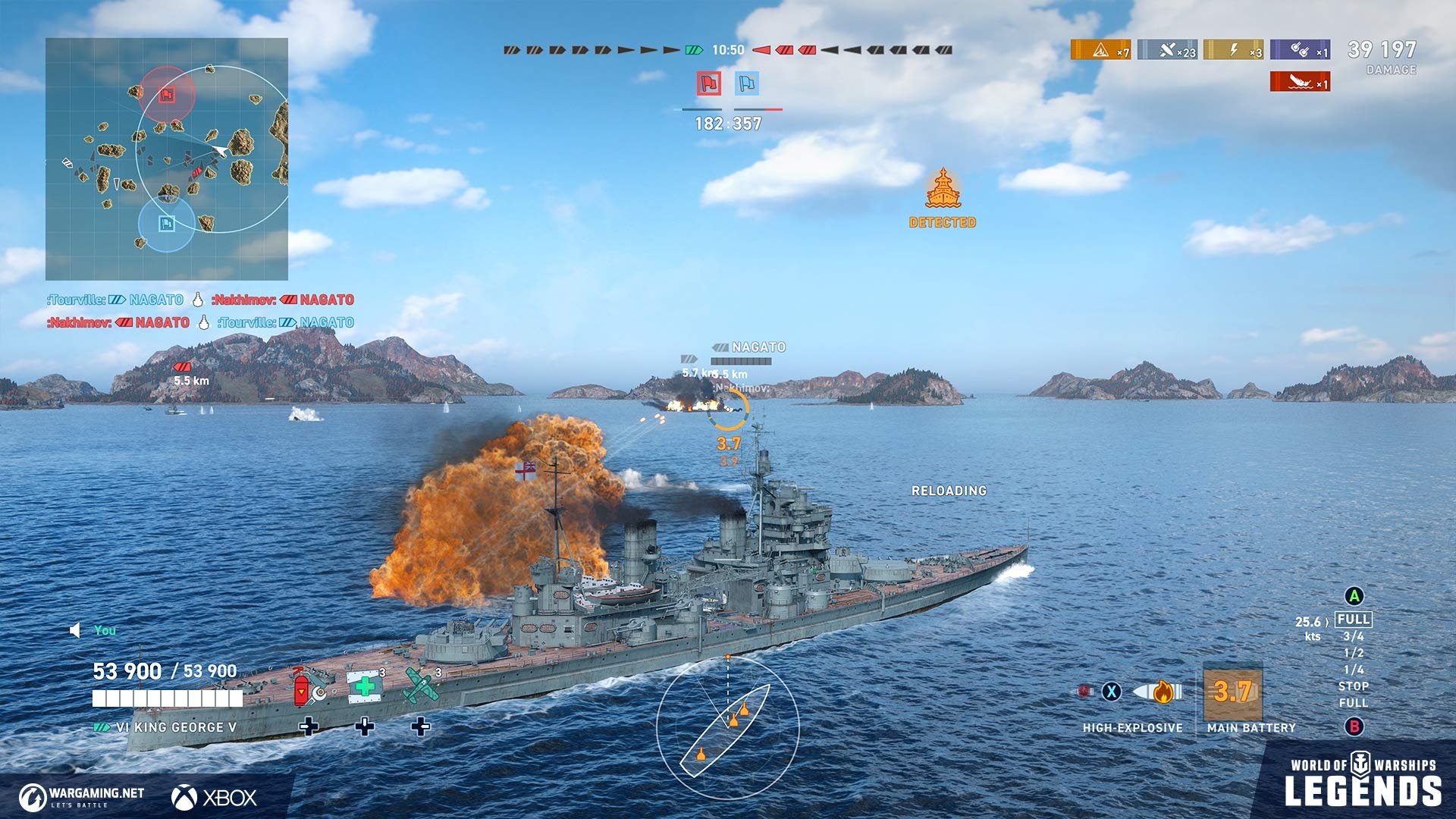 World of Warships: Legends Firepower Deluxe Edition - Xbox One