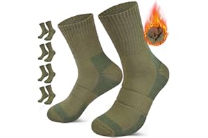 GOGOGOAL 360 Cushioned Thermal Crew Socks Men Women, Thick &Warm Boot Sports Socks Hunting Sking Hiking Home Work Outdoor