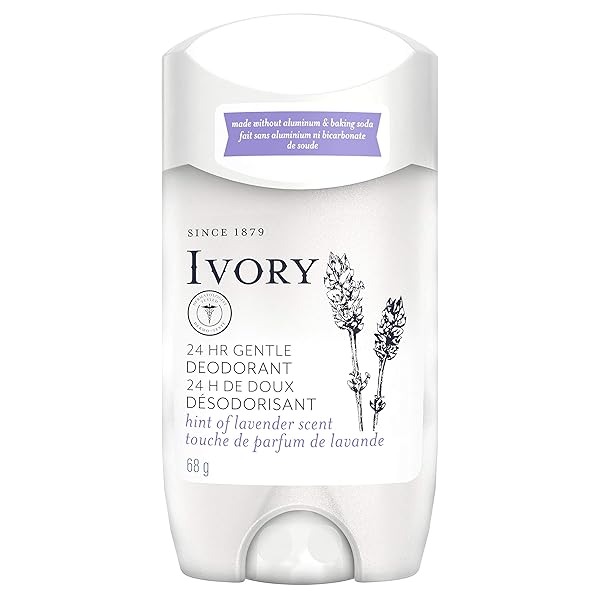 GENTLE IVORY ALUMINUM FREE DEODORANT, HINT OF LAVENDER,...