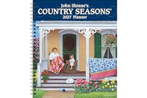 John Sloane's Country Seasons® 12-Month 2027 Monthly/Weekly Planner Calendar