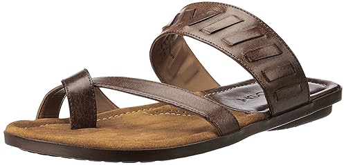 ruosh men's leather sandals and floaters
