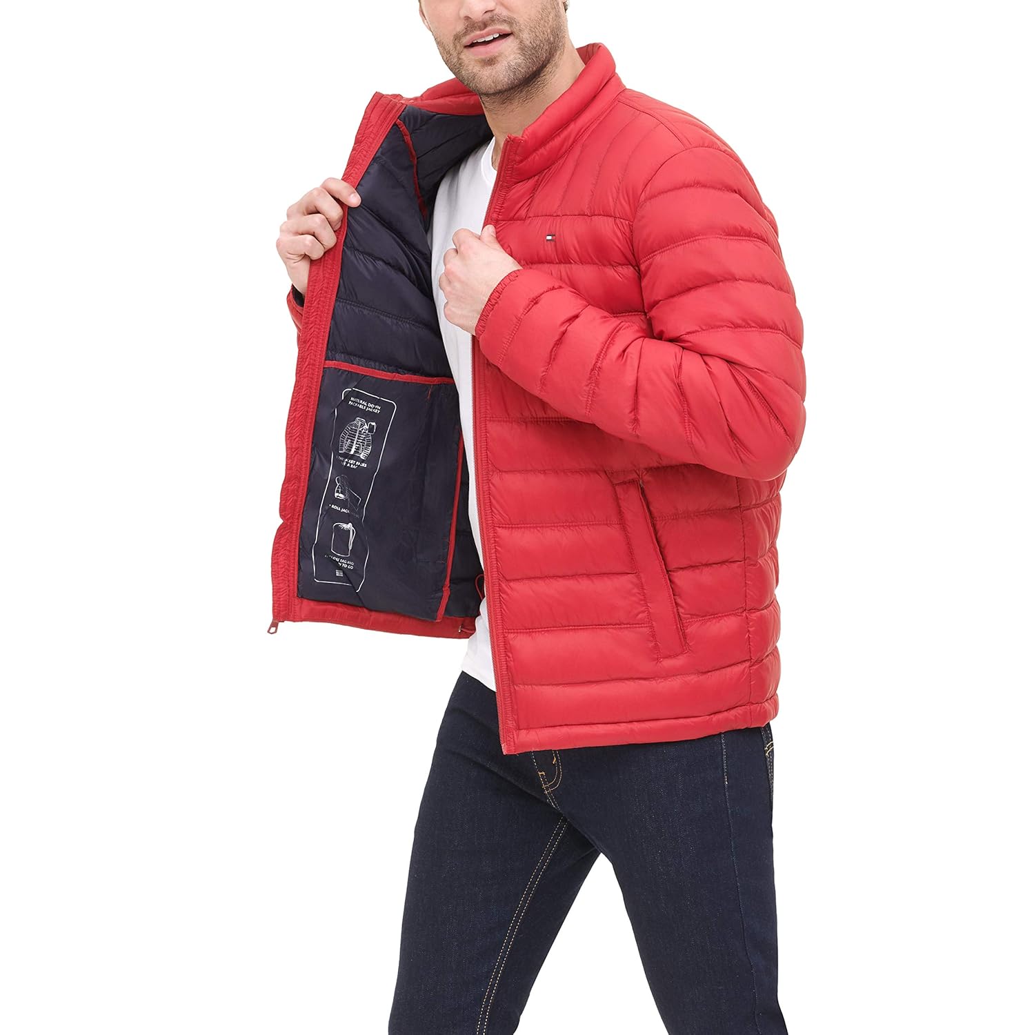 tall size down jacket
