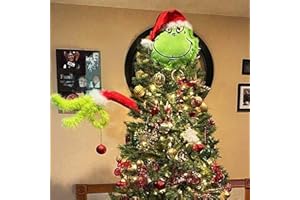 NIGHT-GRING Elf Head/Arms/Legs for Christmas Tree Topper Decorations and Party Ornaments