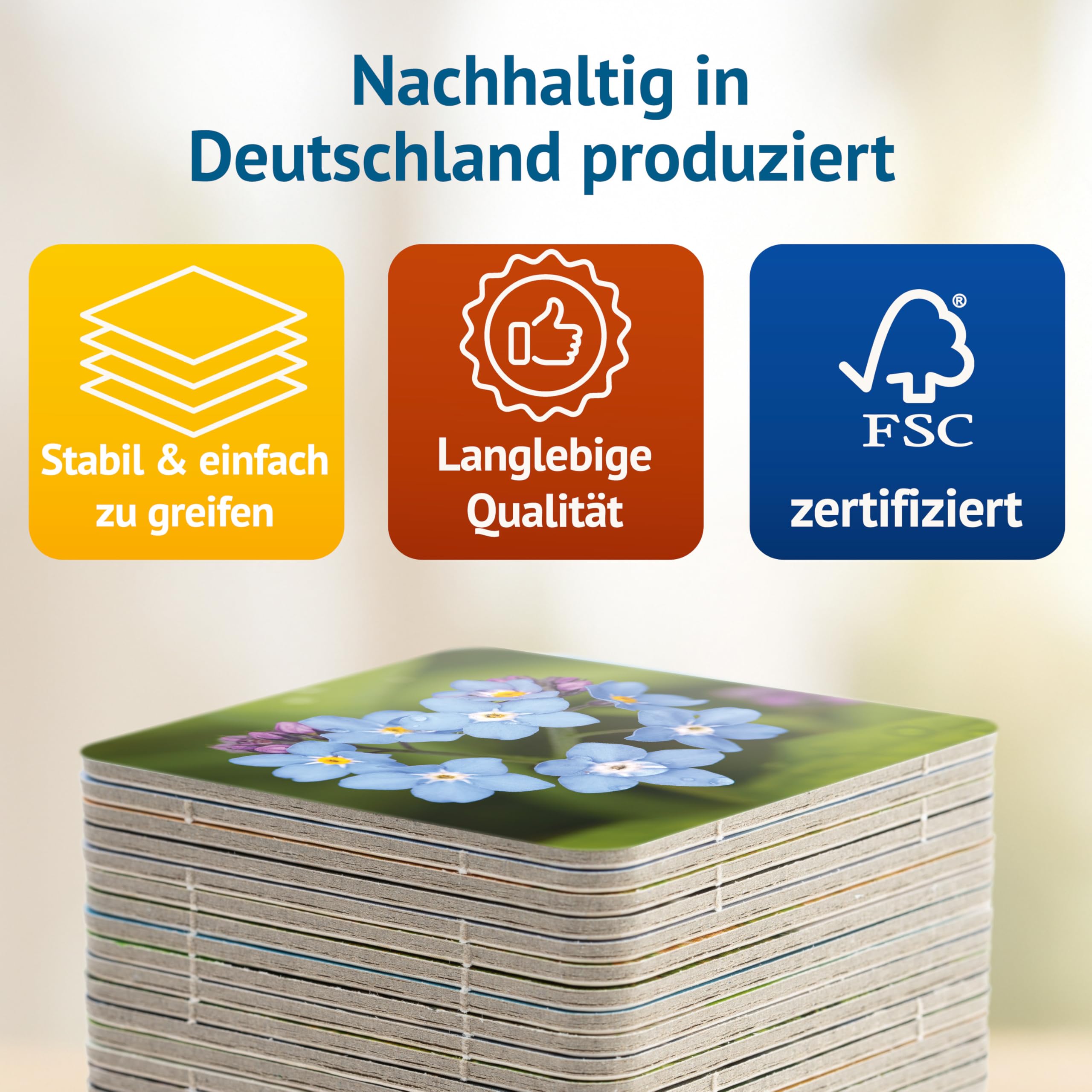 Starnberger Spiele Blumig - Memospiel - Kartenspiel für Erwachsene und Kinder ab 6 Jahren - Geschenk für Natur- und Blumenliebhaber 6