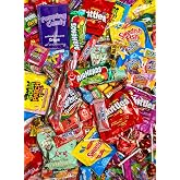 Ultimate Assorted Candy Party Mix - 2 LB Bag - Mega Variety Bulk Assortment - Individually Wrapped Candy - Queen Jax - Variety Pack