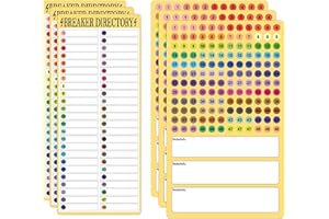 6 Sheets Circuit Breaker Directory Label Electric Fuse Panel Box Labels - Waterproof Breaker Panel Labels Electrical Sticker 