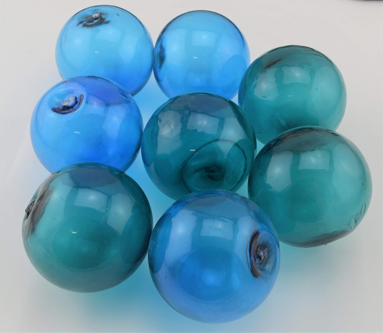 Shells&Co 8 Pcs Turquoise Light Blue