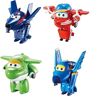 super wings pop n transform figures