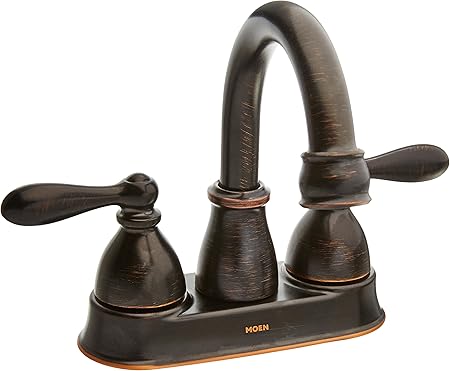 Moen Ws84667brb Caldwell Two Handle High Arc Bathroom Faucet
