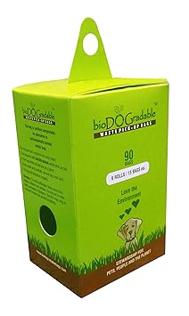 bioDOGradable Waste Pick Up Bags, 90 Bag
