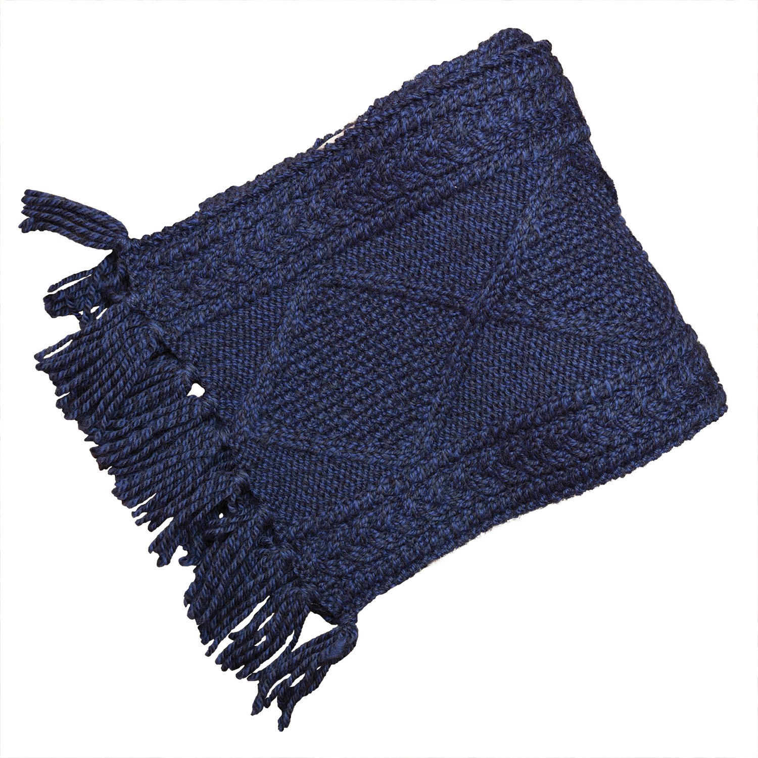 100% Irish Merino Wool Handknitted Aran Scarf by Carraig Donn 100% Irish Merino Wool Handknitted Aran Scarf by Carraig Donn