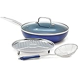 Amazon.com: Curtis Stone Dura-Pan Nonstick 6 qt. Straining Stock Pot: Kitchen & Dining