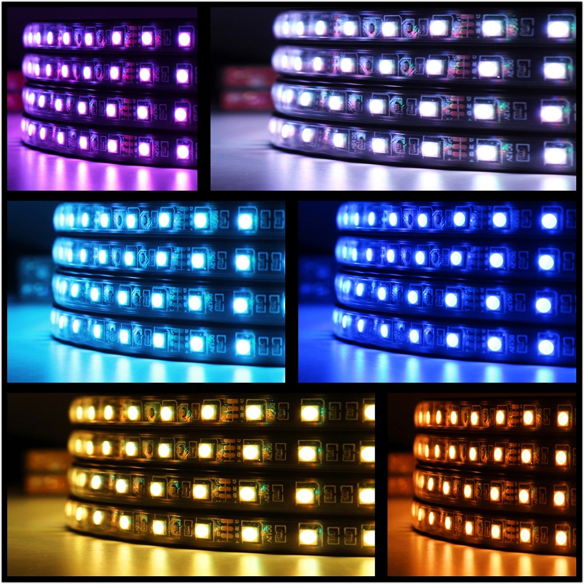 5050 SMD Underbody System Waterproof Tube 7 Color with Sound Active and
