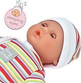 John Adams Tiny Tears Teeny Baby 30cm Soft Bodied Doll with 16 Sounds view 3