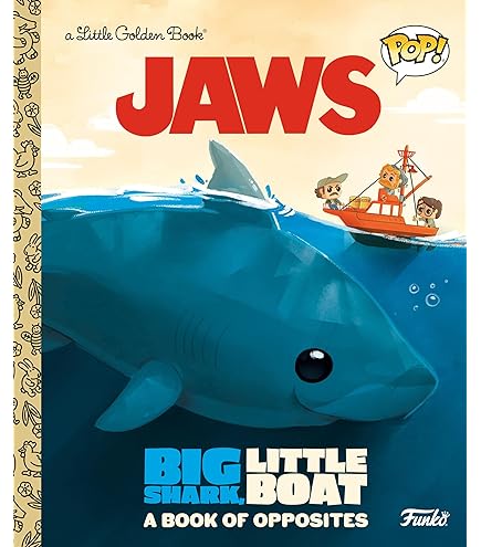 Funko Pop! Comic Cover: Tiburón De Jaws – Figura De Vinilo Coleccionable De 18 Cm, Regalo Oficial Para Fans De Películas