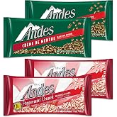 Andes Chocolate Mints Baking Chips Variety 4 Pack- Andes Creme De Menthe Baking Chips and Andes Peppermint Crunch Baking Chips, Andes Mints, Baking Chips, Andes Mints Candy, Andes Mints Bulk