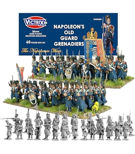 Perry Miniatures - Batallón francés de infantería napoleónica 1807-14 (44 x 28 mm figuras de