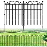 No Dig Decorative Garden Fence 6 Panel - 30in H x