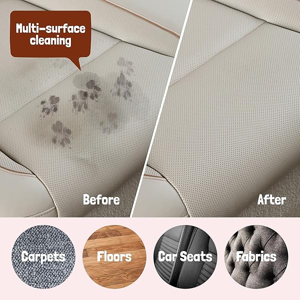 SUNNY & HONEY PET STAIN AND ODOR REMOVER – ENZYME CLEANER FOR DOG URINE AND POOP ON CARPETS AND FURNITURE – STRONG PET CARPET CLEANER SPRAY (1 GALLON FALL SPICE)