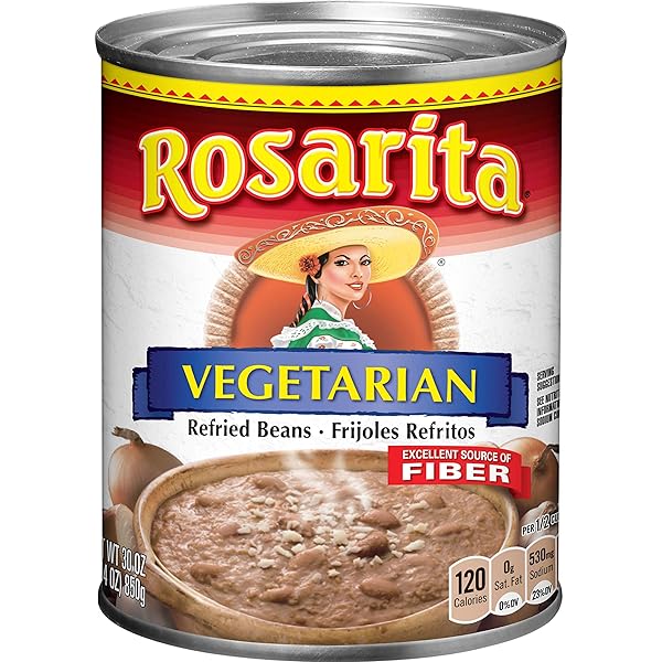 ROSARITA VEGETARIAN REFRIED BEANS, 30 OZ
